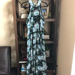 Floral maxi dress size xs